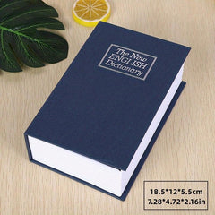 Red Book Money Box Safe Secret Storage English Dictionary W