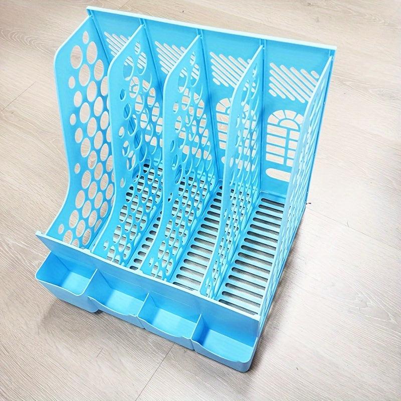 Desktop Bookends Storage Organizer for Office Desk and School