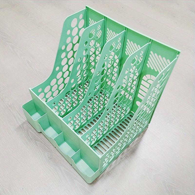 Desktop Bookends Storage Organizer for Office Desk and School