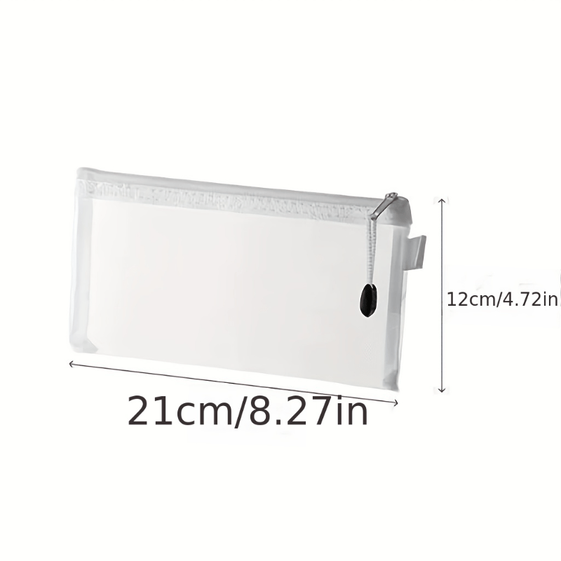 Mesh Zipper Pouch File Bag Waterproof Zipper Folder