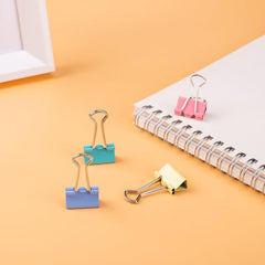 Binder Clips & Paper Clips Set - 40 48 60pcs - 0.59 0.75 1.38 Inch