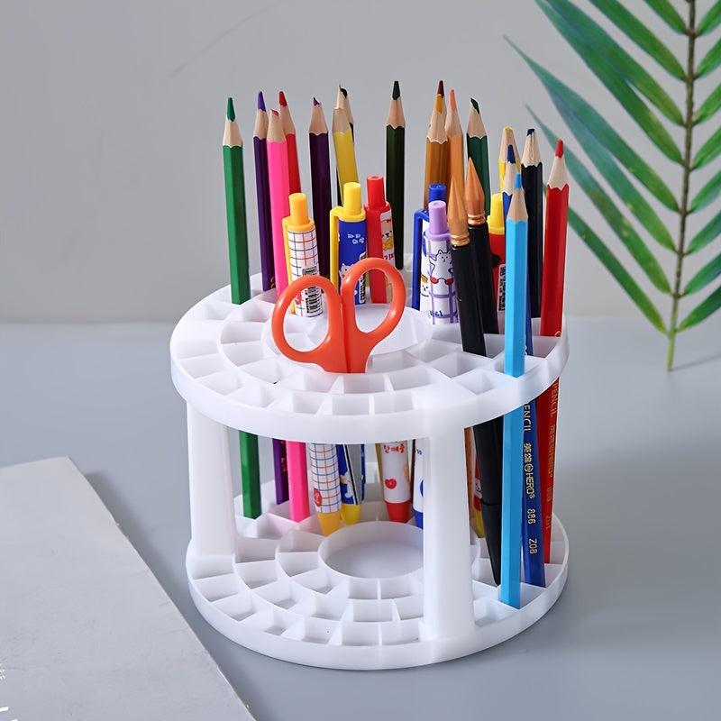 Desktop Storage Rack Pen Holder Brush Makeup Lipstick Eyebrow Pencil 14x10x01cm
