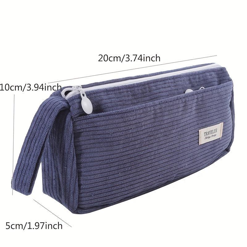Large Capacity Pencil Case Multifunctional Stationery Box for School Supplies