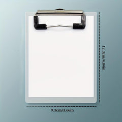 Mini Clipboard Notepads - 50 Sheets - Durable & Convenient - Fits in Purses