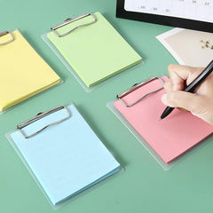 Mini Clipboard Notepads - 50 Sheets - Durable & Convenient - Fits in Purses