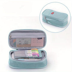 Large Capacity Retractable Pencil Case for Students