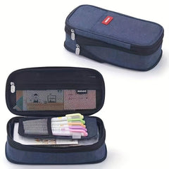 Large Capacity Retractable Pencil Case for Students