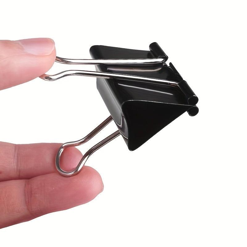 12pcs Long Tail Clip for Office Paper Organization