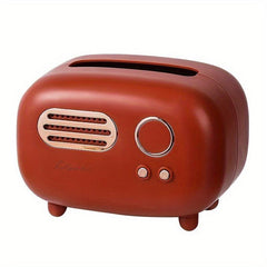 Vintage Tissue Box Radio Model Antique Dispenser