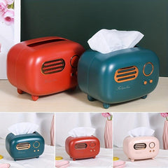 Vintage Tissue Box Radio Model Antique Dispenser