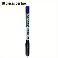 10pcs Oily Waterproof Marker Pen Permanent Paint Colorful Marker Pen