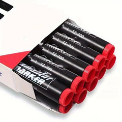 10pcs Oily Waterproof Marker Pen Permanent Paint Colorful Marker Pen