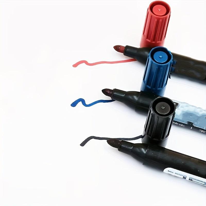 10pcs Oily Waterproof Marker Pen Permanent Paint Colorful Marker Pen