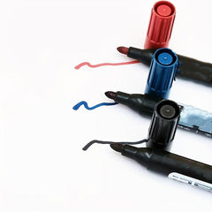 10pcs Oily Waterproof Marker Pen Permanent Paint Colorful Marker Pen