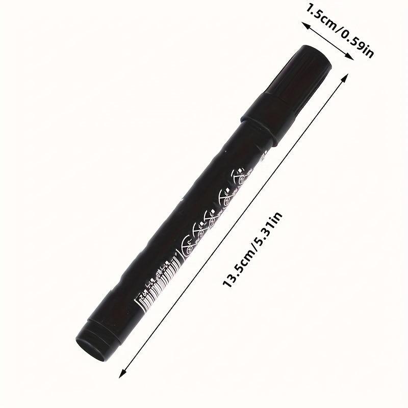 10pcs Oily Waterproof Marker Pen Permanent Paint Colorful Marker Pen