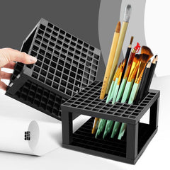 96 Slot Plastic Pen Holder for Art Pens & Brushes