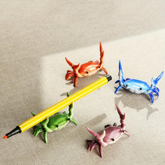 Crab Pen Holder Weightlifting Model Eyeglass Storage