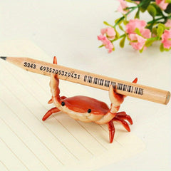 Crab Pen Holder Weightlifting Model Eyeglass Storage