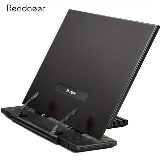 Readaeer Metal Book Stand For Desktop Portable Document Holder