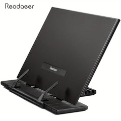 Readaeer Metal Book Stand For Desktop Portable Document Holder