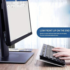 Desktop Keyboard Holder Acrylic Tray Stand