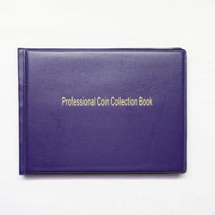 240 Pockets Mesh Leather Binder Coin Collection Book Large Capacity