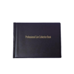 240 Pockets Mesh Leather Binder Coin Collection Book Large Capacity