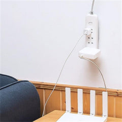 2pcs Purpose Hooks Bathroom Storage Shelf Wall Mounted Home Accessories