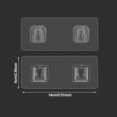 2pcs Purpose Hooks Bathroom Storage Shelf Wall Mounted Home Accessories