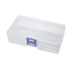 3pcs Transparent Plastic Storage Boxes For Hardware Accessories