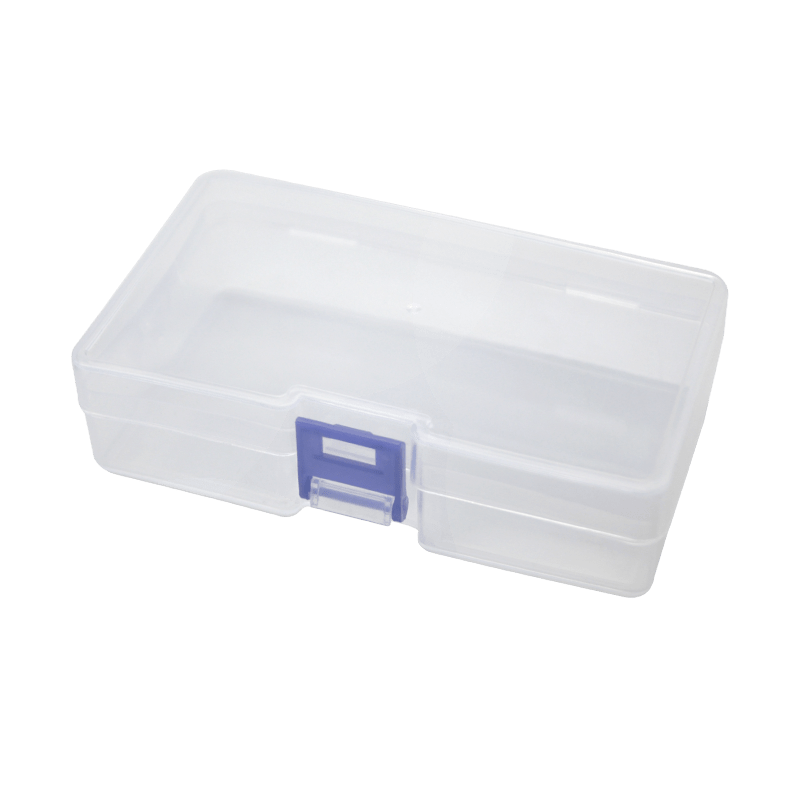 3pcs Transparent Plastic Storage Boxes For Hardware Accessories