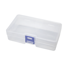 3pcs Transparent Plastic Storage Boxes For Hardware Accessories