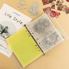 Die Stamp Book Binder Storage Folder Protector Organizer Collection DIY