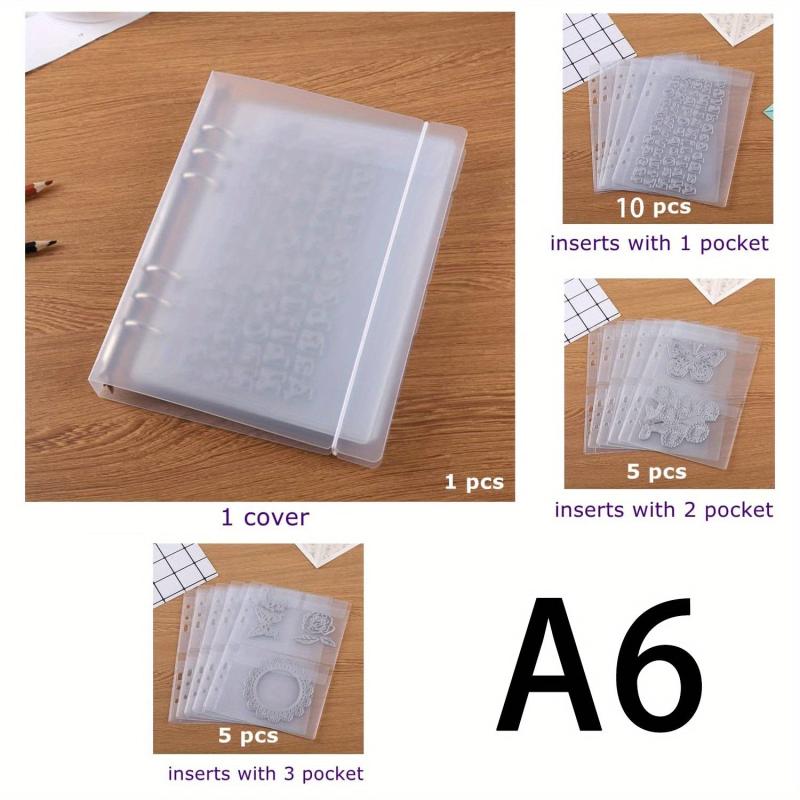Die Stamp Book Binder Storage Folder Protector Organizer Collection DIY