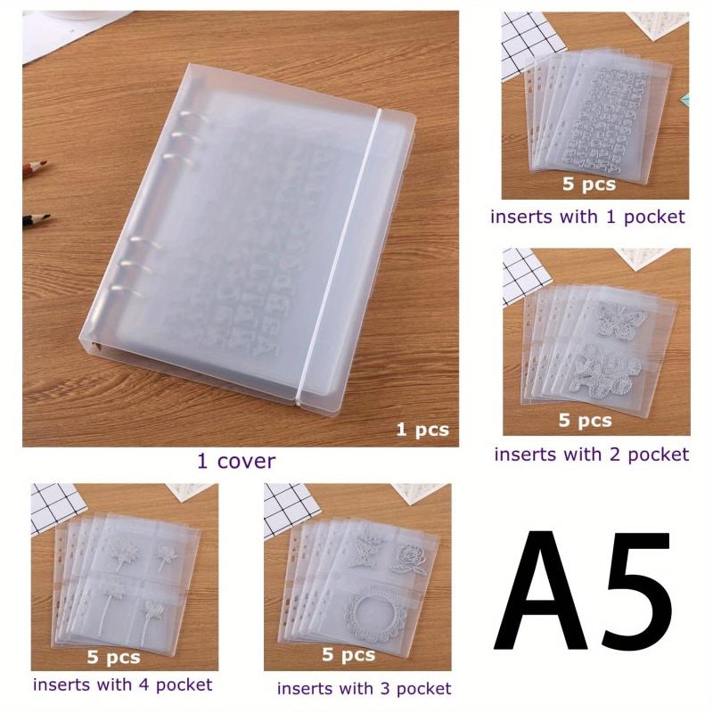 Die Stamp Book Binder Storage Folder Protector Organizer Collection DIY