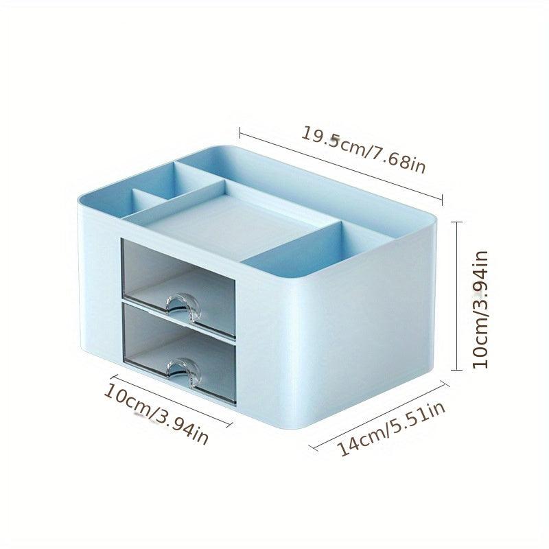 Desktop Stationery Storage Drawer Plastic Storage Box