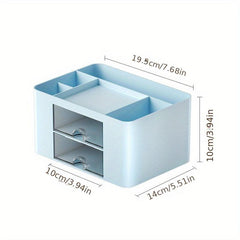 Desktop Stationery Storage Drawer Plastic Storage Box