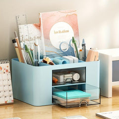 Desktop Stationery Storage Drawer Plastic Storage Box