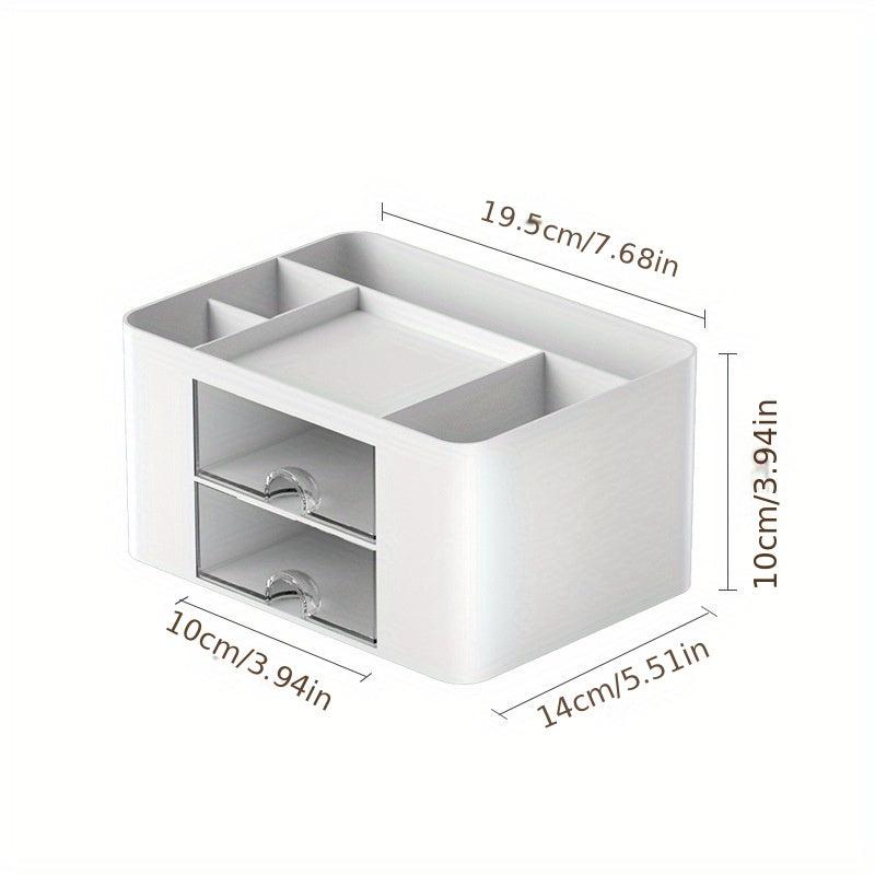 Desktop Stationery Storage Drawer Plastic Storage Box