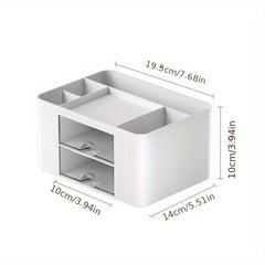 Desktop Stationery Storage Drawer Plastic Storage Box