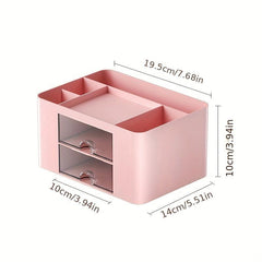 Desktop Stationery Storage Drawer Plastic Storage Box