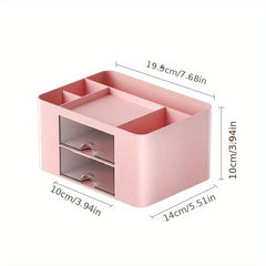 Desktop Stationery Storage Drawer Plastic Storage Box