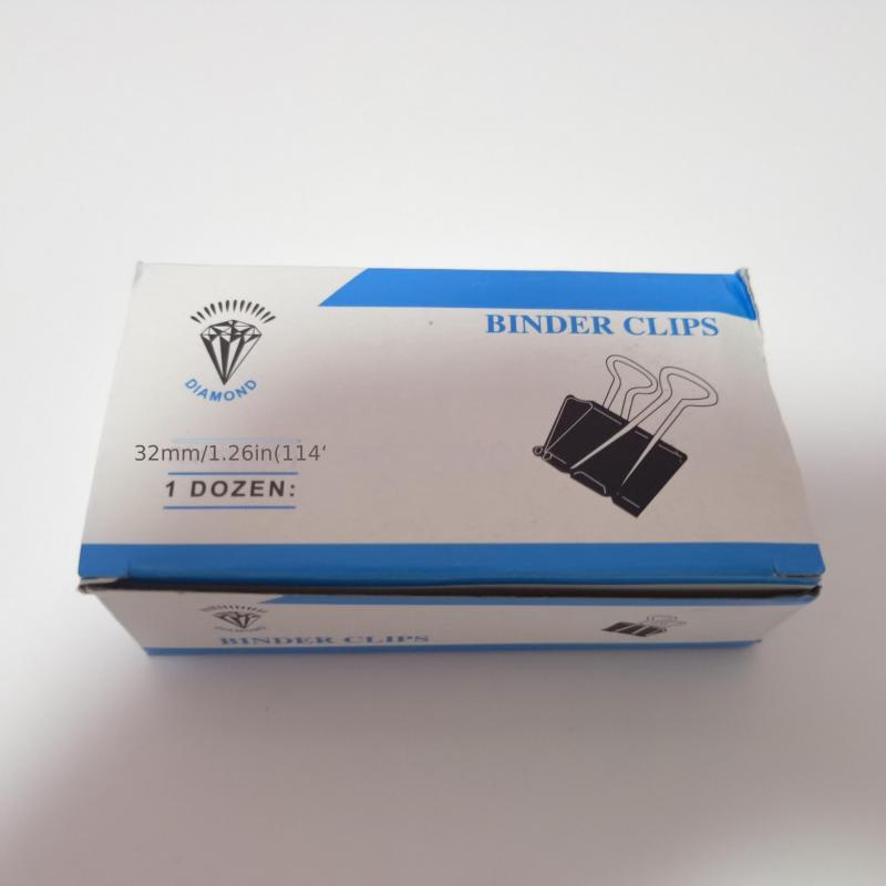 Large Binder Clips 1.6-Inch 24-Pack Office Paper Clamps 1.6-Inch Width
