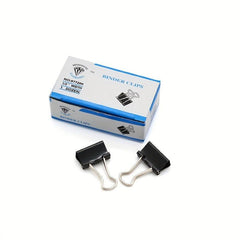 Large Binder Clips 1.6-Inch 24-Pack Office Paper Clamps 1.6-Inch Width