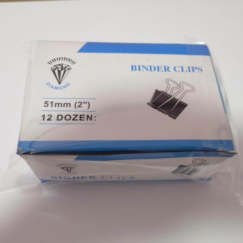 Large Binder Clips 1.6-Inch 24-Pack Office Paper Clamps 1.6-Inch Width
