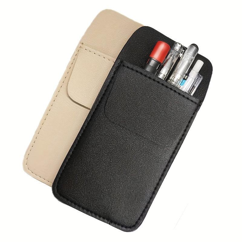 Leather Pencil Pouch Organizer for Lab Coats