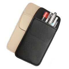 Leather Pencil Pouch Organizer for Lab Coats