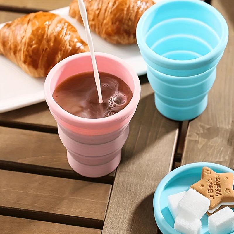 Collapsible Silicone Water Cup Portable Folding Cup Telescopic Mug
