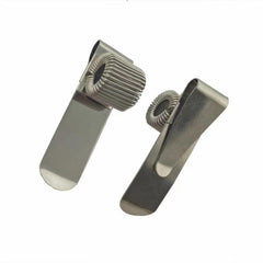 3 Holes Portable Metal Pen Insert Journal Fixed Spring Pen Clip
