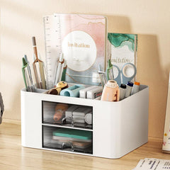 Desktop Storage Organizer Pen Pencil Card Holder Box Container
